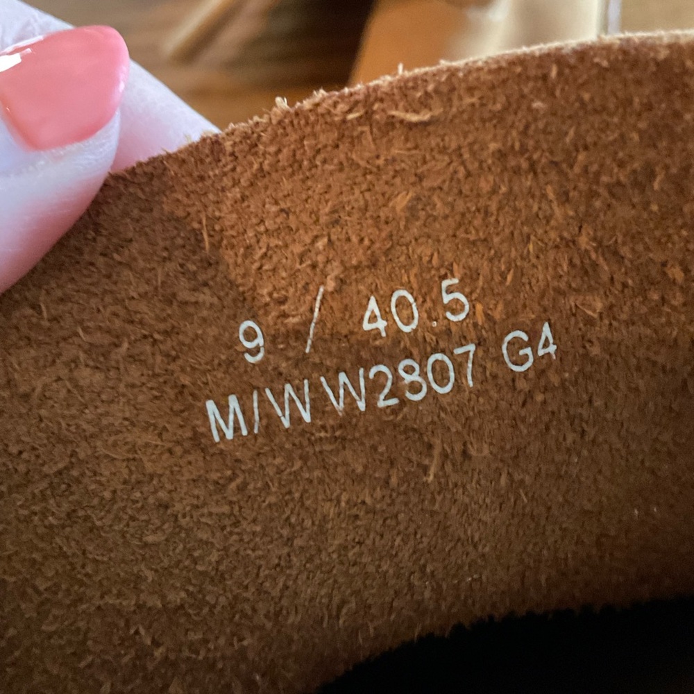 Born Suede Leather Tan Mid-Calf Women’s Boots, Sz 9 - Picture 7 of 14